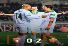 Hasil Torino vs AS Roma: AS Roma Bungkam Torino 2-0