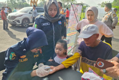 Warga Antusias Manfaatkan Layanan Pemeriksaan Kesehatan Gratis Sidokkes Polres Lubuklinggau
