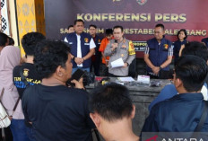 Polisi Ungkap 67 Kasus Curanmor dan Tangkap 32 Pelaku, yang Hilang Motor Cek di Polrestabes Palembang !