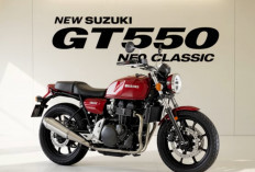 Legenda Bangkit ! Suzuki GT550 Neo Classic 2026 Bawa Mesin Retro 2-Tak ke Era Modern