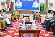 Bupati Muba Bahas Perhatian bagi Veteran dan Renovasi Tugu Perjuangan 