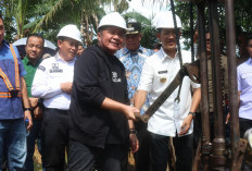 Respon Kebutuhan Masyarakat PALI : Herman Deru Groundbreaking Jembatan Air Sari !