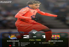 Hasil Real Sociedad vs Barcelona : Barcelona Kalah 1-2 dari Real Sociedad