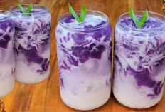 Es Ubi Ungu, Minuman Segar Kekinian yang Kembali Menggugah Selera di Pasar Kuliner Nusantara