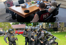 Tim Supervisi Tahap II Dit Samapta Polda Sumsel Turun Ke Polres Lubuklinggau, Ini Yang Dilakukan !