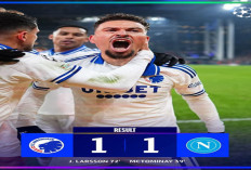 Hasil Copenhagen Vs Napoli 1-1: Copenhagen Tahan Imbang 1-1 di Matchday 7 UCL