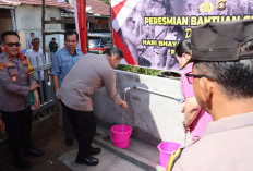 Polres Prabumulih Bantu Atasi Krisis Air Bersih di Perumnas Griya Sriwijaya