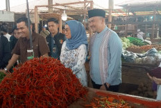Pastikan Ketersediaan Stok Aman, Tim Gabungan Badan Ketahanan Pangan, Disperindag dan Kepolisian Turun ke Pasa
