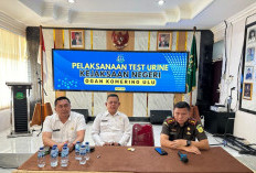 54 Pegawai Kejari OKU Jalani Tes Urine Cegah Narkoba