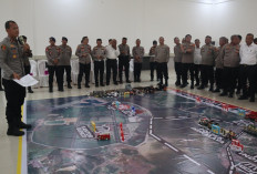 Polres Ogan Ilir Gelar Tactical Floor Game, Benarkah Akan Ada Demo?