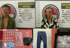 Satres Narkoba Polres Ogan Ilir Ringkus Dua Pengedar Sabu di Desa Pinang Mas