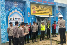 Antisipasi Puncak Arus Balik, Polres OKI Tetap Siagakan Posyan