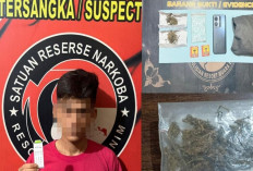 Polres Muara Enim Ungkap Dua Kasus Ganja Dalam 45 Menit di Lawang Kidul, Dua Pengecer Diamankan   
