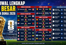 Resmi ! Ini Jadwal 32 Besar Piala Dunia 2026, Duel Big Match Siap Tersaji