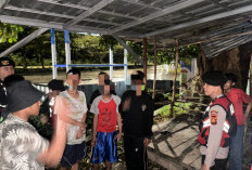 Kapolres Muba Tinjau Jaliteng Sekayu-Mura yang Banyak Lubang : Ini Imbauannya !