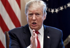 Badai Petir di Pidato Trump