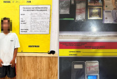 Buang Sabu saat Digerebek di Lorong Kenari 9 Ilir Palembang, Segini Barang Bukti Sabu yang Disita Polisi
