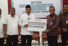 Pemprov Sumsel Dapat  Bantuan Buffer Stock  dari Kementerian Sosial RI