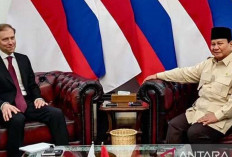Terima Kunjungan Wakil PM Rusia di Istana Merdeka   