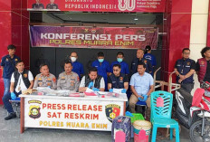 Polres Muara Enim Ungkap 5 Kasus Menonjol