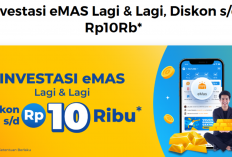 Nikmati Diskon Hingga Rp10.000 dengan Promo eMAS dari DANA, Berlaku hingga Maret 2025!