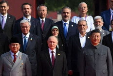 Prabowo Bersanding dengan Xi Jinping dan Putin di Beijing
