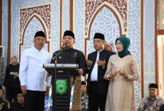 Cik Ujang Wakafkan Tanah untuk Masjid, Herman Deru: Jadikan Masjid Pusat Ilmu dan Keagamaan