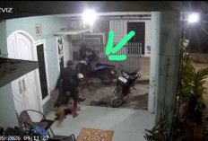 Kawanan Pencuri Gasak Dua Motor Saat Warga Terlelap, Aksi Terekam CCTV di Ogan Ilir