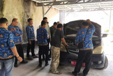 Tindak Lanjut Temuan BPK, Mobil Dinas yang Dipinjam PWI Prabumulih Resmi Dikembalikan