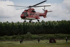 6 Helikopter Masih Dikerahkan untuk Memadamkan Karhutla di OKI dan Muara Enim