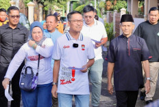 Pj Walikota Palembang Ratu Dewa Salurkan Hak Politik