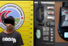  Gerebek Rumah di Baturaja, Polisi Tangkap Bandar Sabu dan Sita 4,51 Gram Narkotika