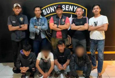 Lakukan Pengeroyokan Terhadap Tukang Ojek, 4 Pemuda Gunung Kemala Ditangkap Tim Sunyi Senyap Polsek Prabumulih