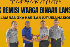Lapas Sekayu Berikan Remisi Khusus Hari Lanjut Usia Nasional kepada Satu Orang WBP