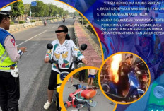 Satlantas Polres OKI Imbau Warga Agar Tidak Menggunakan Sepeda Listrik di Jalan Raya!