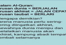 Makna Berjalan, Berjalan Cepat, dan Berlari dalam Al-Qur'an: Menggali Hikmah dari Pilihan Kata yang Bijak