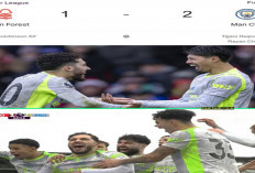 Hasil Liga Premier Inggris:  Nottingham Forest vs Man City 1-2
