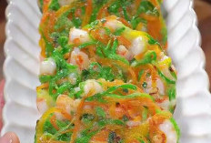Praktis dan Bergizi! Dadar Sayur Udang Cocok untuk Takjil, Lauk Pendamping hingga Bekal Anak