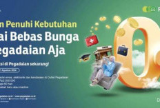 Program Gadai Bebas Bunga untuk Modal Usaha dan Kebutuhan Sehari-Hari : Berlaku Sampai 31 Agustus 2024 !