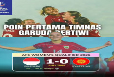 Timnas Putri Indonesia Tumbangkan Kirgistan 1-0