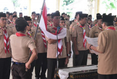 Pengurus Baru Gerakan Pramuka Kabupaten OKI Resmi Dilantik, Kamabicap Ajak Lakukan Ini!