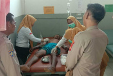 Tersengat Listrik Saat Bongkar Tenda : Pegawai di Ogan Ilir Alami Luka Bakar Serius !