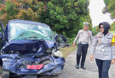 Kecelakaan Tragis di Prabumulih: Pengemudi Mobil Pelat Merah Tewas !