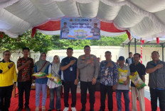Polres OKU Gandeng Perum Bulog Gelar Gerakan Pangan Murah