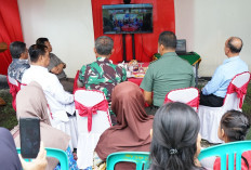 Kasdim 0402/OKI Ikuti Vicon Peresmian RTLH: Tunjukan Komitmen TNI Tingkatkan Kesejahteraan Masyarakat!