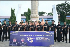 Gelar Upacara Tabur Bunga Peringati HBI ke-75