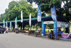 Ratusan UMKM Jual Kuliner di Pasar Bedug Taman Kota