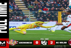 Hasil Cremonese vs AC Milan: Cremonese Tumbang 0-2 dari AC Milan di Menit Akhir