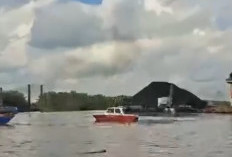 Tongkang Batu Bara Kembali Hantam Struktur Jembatan Lalan
