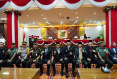 DPRD Prabumulih Gelar Rapat Paripurna Penyampaian Sambutan Wako dan Wawako 2025-2030